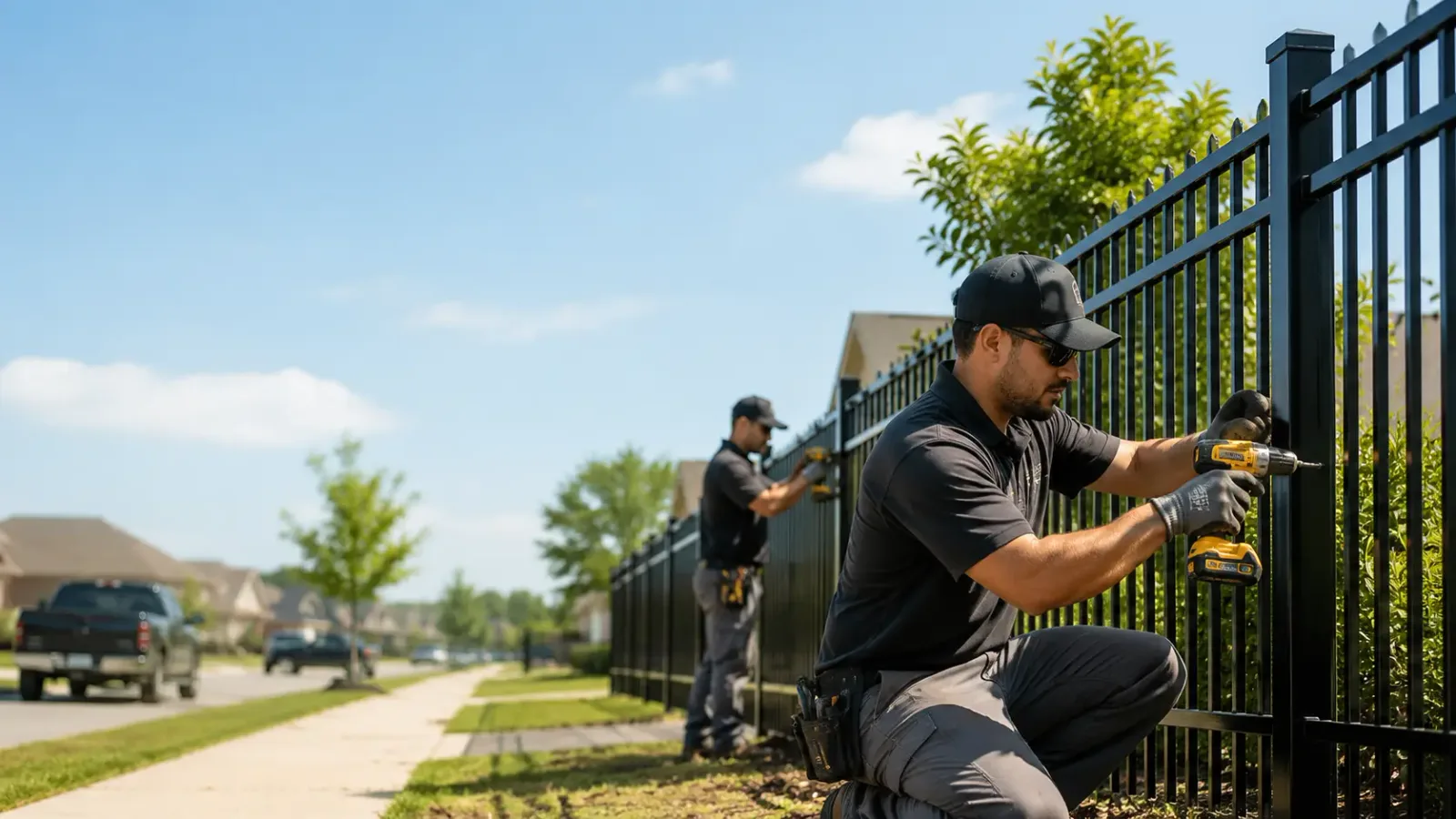 Metal Fence Installation in Utica, MI